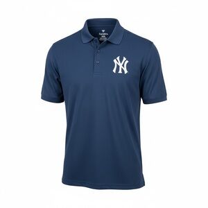 Fanatics - New York Yankees Polo Navy Blue Navy Size M